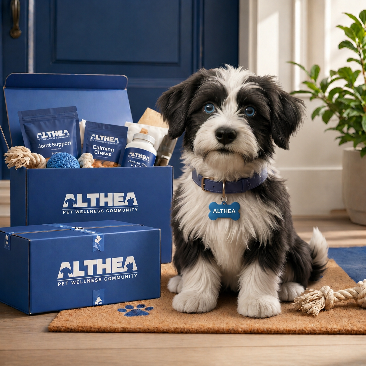 Caja Althea Pet Wellness Community entregada en el hogar